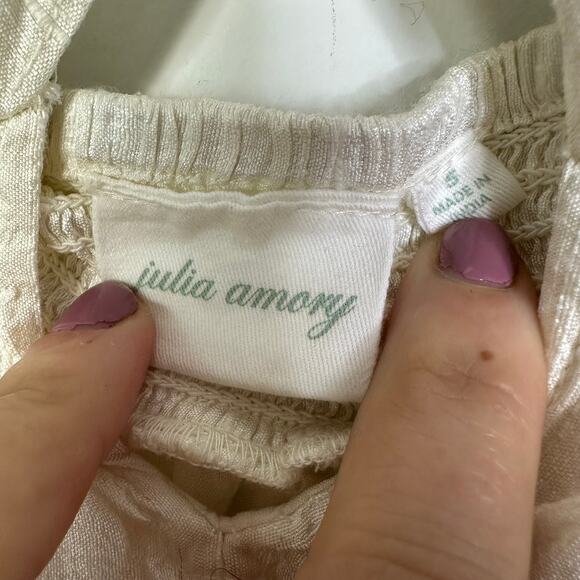 Julia Amory Dupioni Silk Cartagena Skirt Size Small - Picture 5 of 9